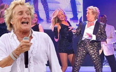 Efsane isim Rod Stewart konserde fenalaştı! Oksijen desteğiyle sahnede kaldı