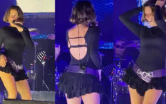 Zeynep Bastık'tan sahnede dikkat çeken dans şovu