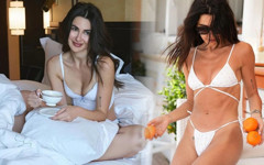Nesrin Cavadzade tatil sezonunu açtı! Bikinili kareleri gündem oldu
