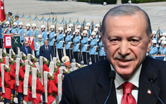 Cumhurbaşkanı Erdoğan, liderlerin yeniçeri tepkisini paylaştı