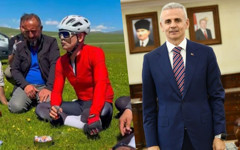 Bisiklet taytı yüzünden görevden alınan Ardahan Valisi Çiçekli için imza kampanyası