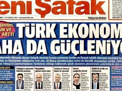 Ekonomi şahlanıyor manşetleri atan yandaş Yeni Şafak çalışanlarını işten çıkarıyor