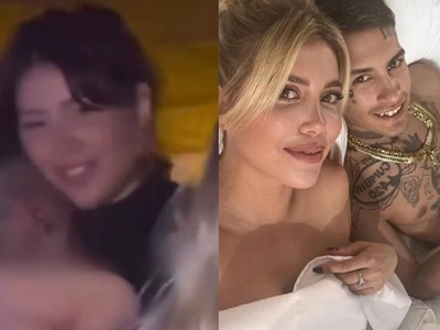 Wanda Nara'nın Sivassporlu futbolcuyla evdeki aldatma görüntüleri gizli kamerada