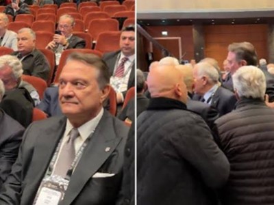 Beşiktaş Divan toplantısında skandal: Eski başkan Hasan Arat yumruklu saldırıya uğradı
