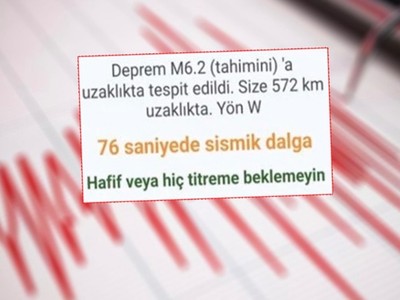 Telefonlara gelen 6,2’lik deprem uyarısı İstanbulluları korkuttu: Gerçek ne çıktı?
