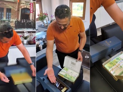 CHP'li Başkan arkadaş yurt dışından hediye getirdi dedi, baklava kutusundan 110 Bin Euro çıktı