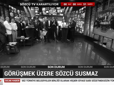 Ekranı karartılan SÖZCÜ TV'ye mahkemeden ret!