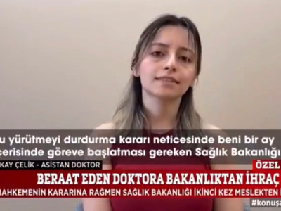 Genç doktora Sağlık Bakanlığı eziyeti: Mahkeme beraat verdi Bakanlık ihraç etti