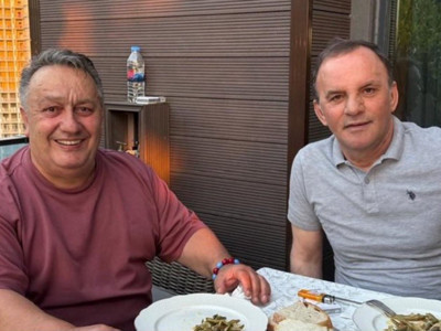 İsmail Türüt kırmızı bültenle aranan Galip Öztürk ile yemeğe çıktı