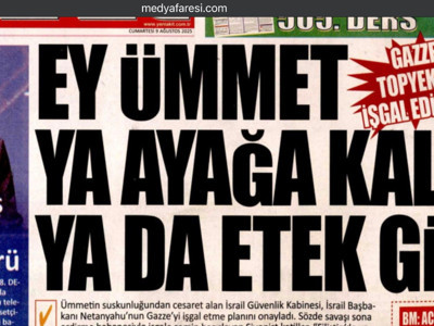 Sözde muhafazakar Akit yine saçmaladı: Ey ümmet ayağa kalk ya da etek giy