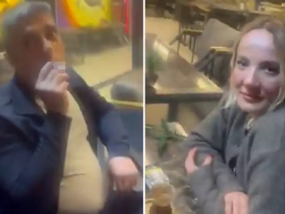 Kafede el ele! Aldatılan kadın o anları kaydetti