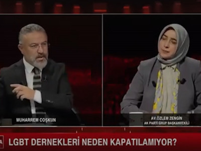 AKP'li Özlem Zengin'den Akit TV'nin LGBT sorusuna tokat gibi yanıt: Kapatılırsa biter mi?