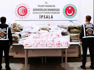 Gümrükte büyük vurgun: 1 ton 326 kilo uyuşturucu yakalandı