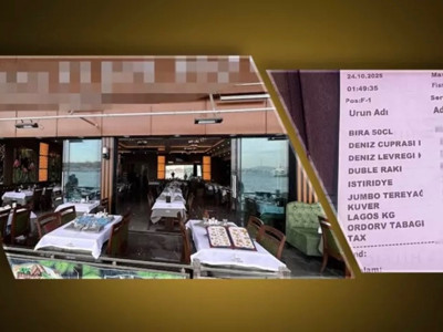 Fenerbahçe maçına gelen Alman turistlere Galata’daki balıkçıdan 59 Bin liralık kazık