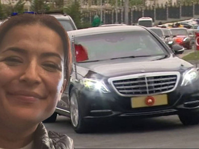 Eda Saraç tiyatro oyununa geç kaldığı için cumhurbaşkanı konvoyuna itiraz etti, tutuklandı