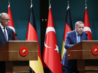 Erdoğan ve Merz arasında kameralar önünde İmamoğlu ve İsrail gerginliği yaşandı