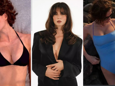 Büşra Develi ceketinin içine iç çamaşırı giymedi, takipçileri beğeni yağdırdı