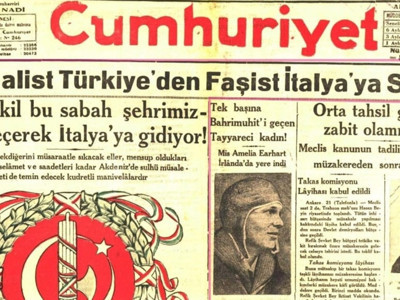 Cumhuriyet'in 1932’deki Kemalist Türkiye’den Faşist İtalya’ya Selam manşetinin sırrı çözüldü