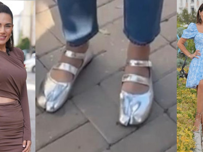 Alişan'ın eşi Buse Varol toynak ayakkabılarıyla olay yarattı: 50 Bin lira...