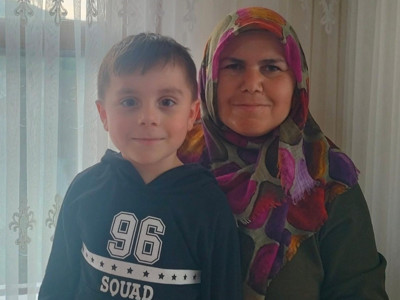 Huriye Helvacı ve 5 yaşındaki oğlu Osman'ın cenazeleri otopsi için Ankara Adli Tıp'a getirildi