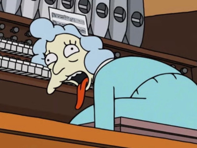 Simpsons ailesinin acı kaybı: Springfield kilisesinin orgcusu Alice Glick öldü