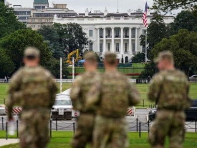 ABD’de kaos! Beyaz Saray önünde 2 asker vuruldu: Trump nerede?