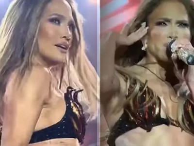 JLo’nun alev detaylı mini kostümü olay oldu!