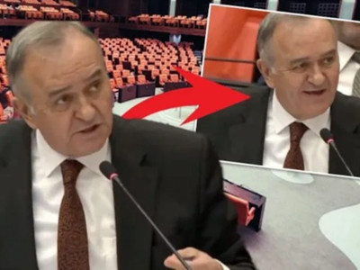 MHP'li Erkan Akçay’ın dil sürçmesi Meclis'te gülüşmelere yol açtı: Hişt sakin ol s..kine sahip ol