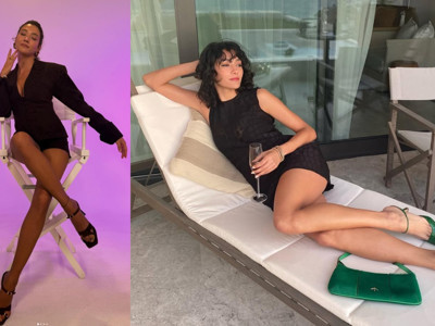 Halef'in yıldızı Aybüke Pusat mini şortlu pozlarıyla beğeni butonunu çökertti