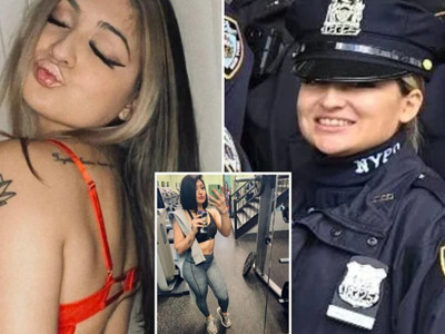 New York'ta görevli kadın polis Dannah Battino'nun onlyfans hesabı ortaya çıktı, ortalık karıştı