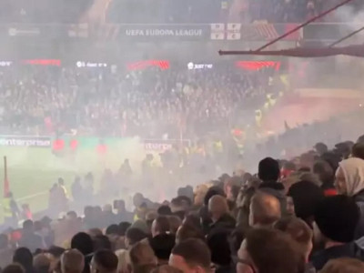 Fenerbahçe'ye Avrupa deplasmanında skandal tezahürat: Sen Galatasaray'ın...