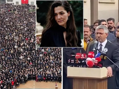 Fatma Nur öğretmenin cenazesinde bakan yardımcısına protesto