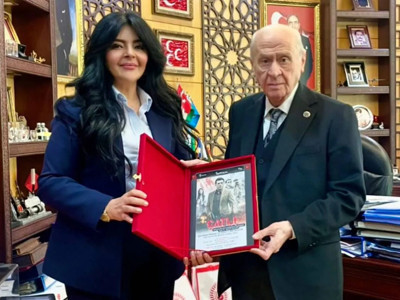 Çatlı'nın kızı Çatlı filmi için Bahçeli'nin hayır duasını aldı