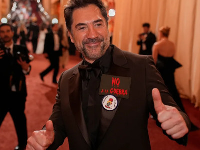 Oscar'a Javier Bardem damgası! 23 yıl sonra aynı rozeti taktı