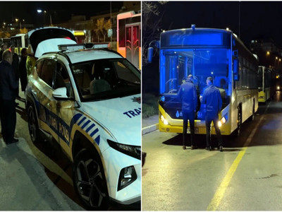 Güzergâhı karıştıran Halk otobüsü şoförü 1.5 promil alkollü çıktı!