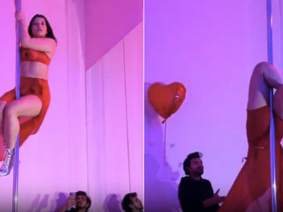 Direk dansı eleştirilerine eşli yanıt: O anları paylaştı