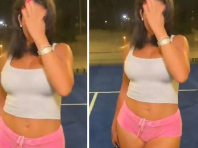 Ronaldo’nun nişanlısı padel oynarken dikkat çekti