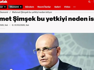 AKP yanlısı Yeni Şafak yine Mehmet Şimşek'e saldırdı: Bu yetkiyi neden istiyor?