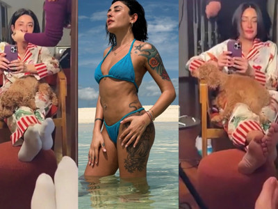 Melek Mosso abonelere özel çorapsız paylaşımıyla 370 bin lira mı kazandı?