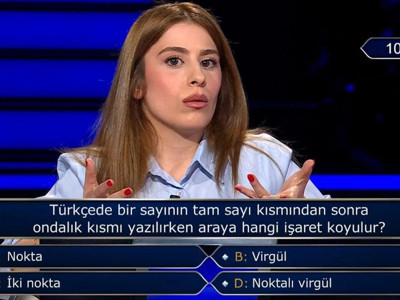 Milyoner’de edebiyat mezununu zorlayan dil bilgisi sorusu