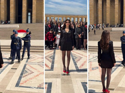 Anaokulu müdiresi ve öğretmenlerin Anıtkabir ziyareti tartışma yarattı