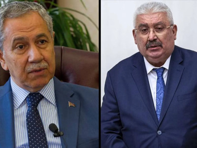 Bülent Arınç'a MHP'den sert tepki: Fosil siyasetçi, FETÖ'ye kuryelik yaptı, ayağına sıkıyor