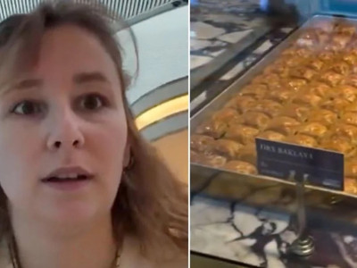 İstanbul Havalimanı'nda baklava fiyatı gündem oldu