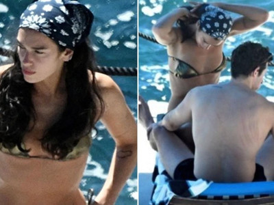 Dua Lipa'nın eşi Callum Turner'ın sırtındaki çizikler sosyal medyada gündem oldu