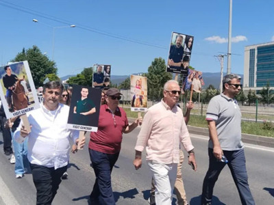 Bolu'dan Ankara'ya 78 can için adalet yürüyüşü