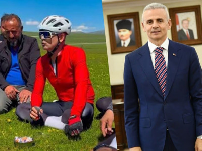 Bisiklet taytı nedeniyle görevden alınan Ardahan Valisi Çiçekli dünya basınında
