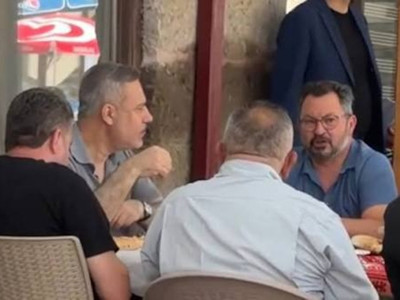 Hakan Fidan Güzelyurt'ta vatandaşlarla bir araya geldi