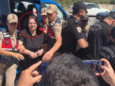 Eski vali Tuncay Sonel'in eşi  adliyede bu sözlerle karşılandı: Katiller!