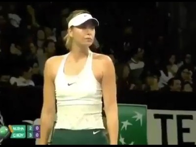 Maria Sharapova’ya maçın ortasında evlenme teklifi gelince