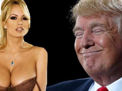 Trump at suratlı dediği yetişkin film yıldızı Stormy Daniels ile yine alay etti